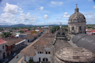 Blick vom Dach der Iglesia La Merced