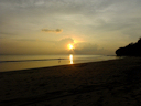 Sonnenuntergang am Radhanagar Beach