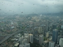Kuala Lumpur aus 370 Metern Höhe