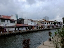 Am Melaka-Fluss