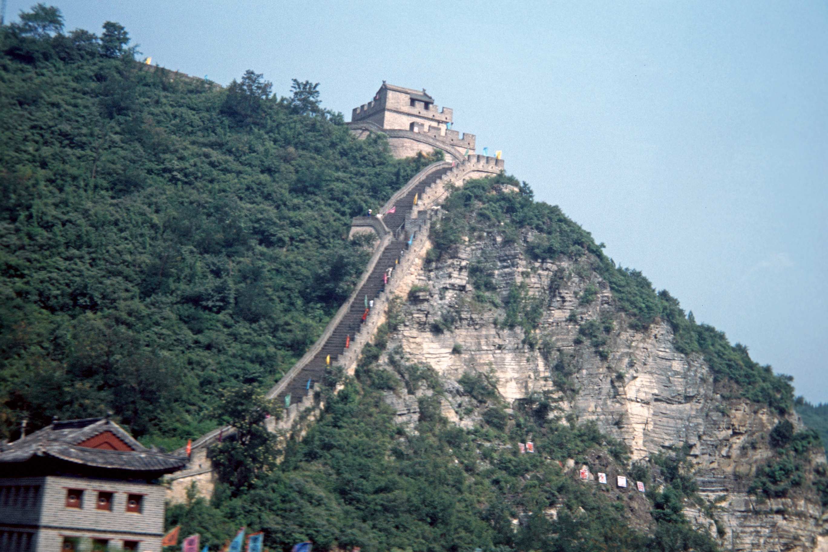 An der Großen Mauer bei Badaling