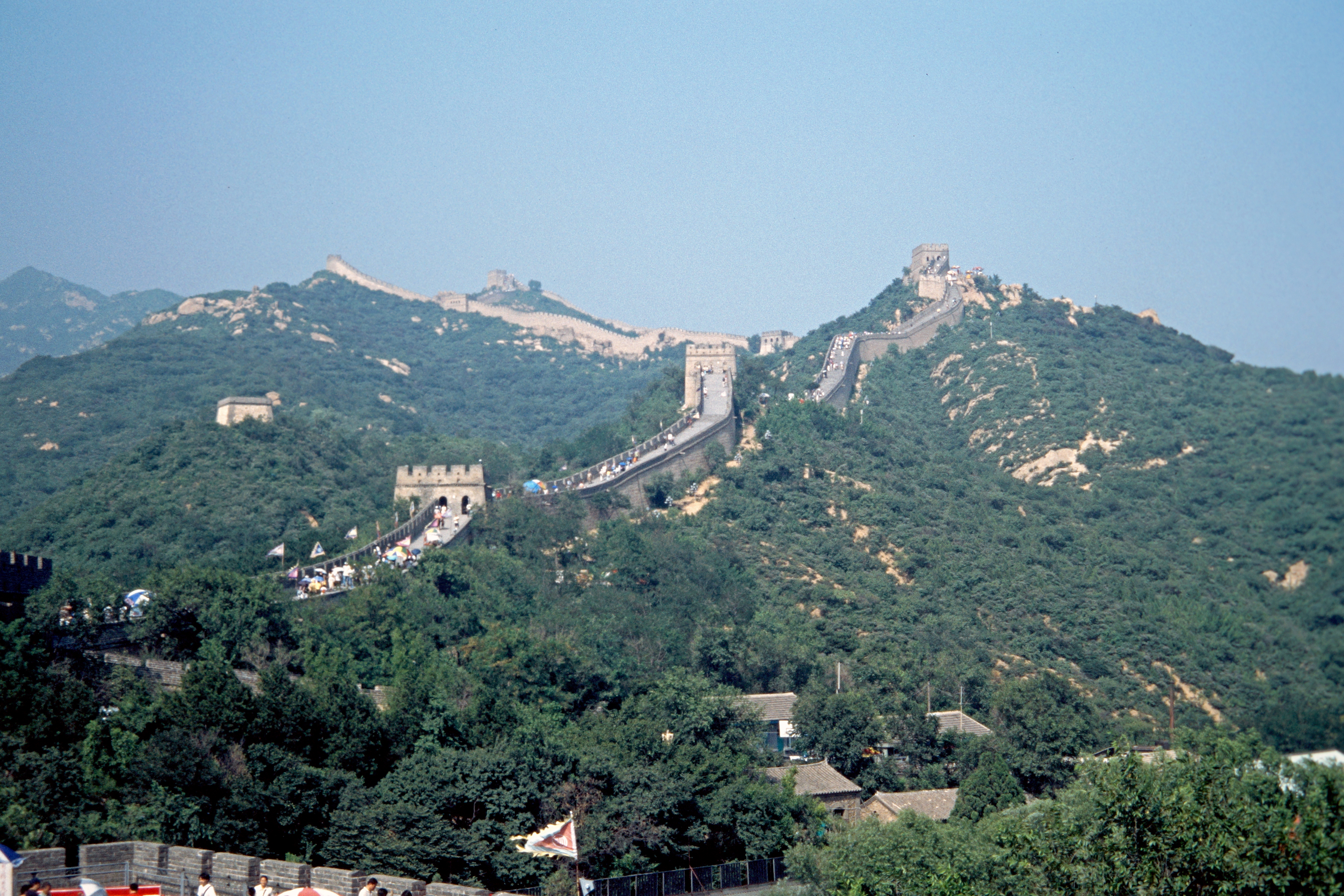 An der Großen Mauer bei Badaling