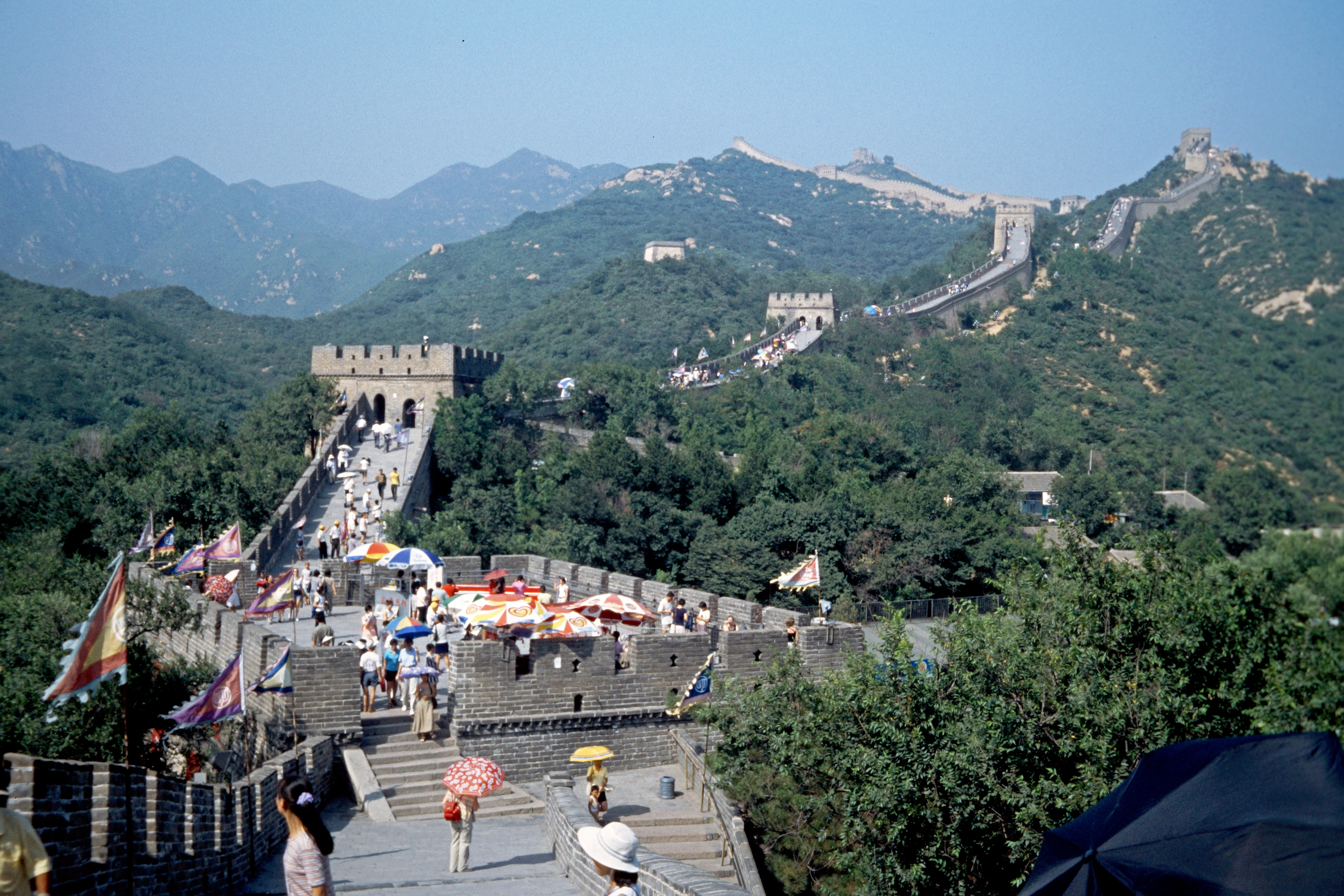 An der Großen Mauer bei Badaling