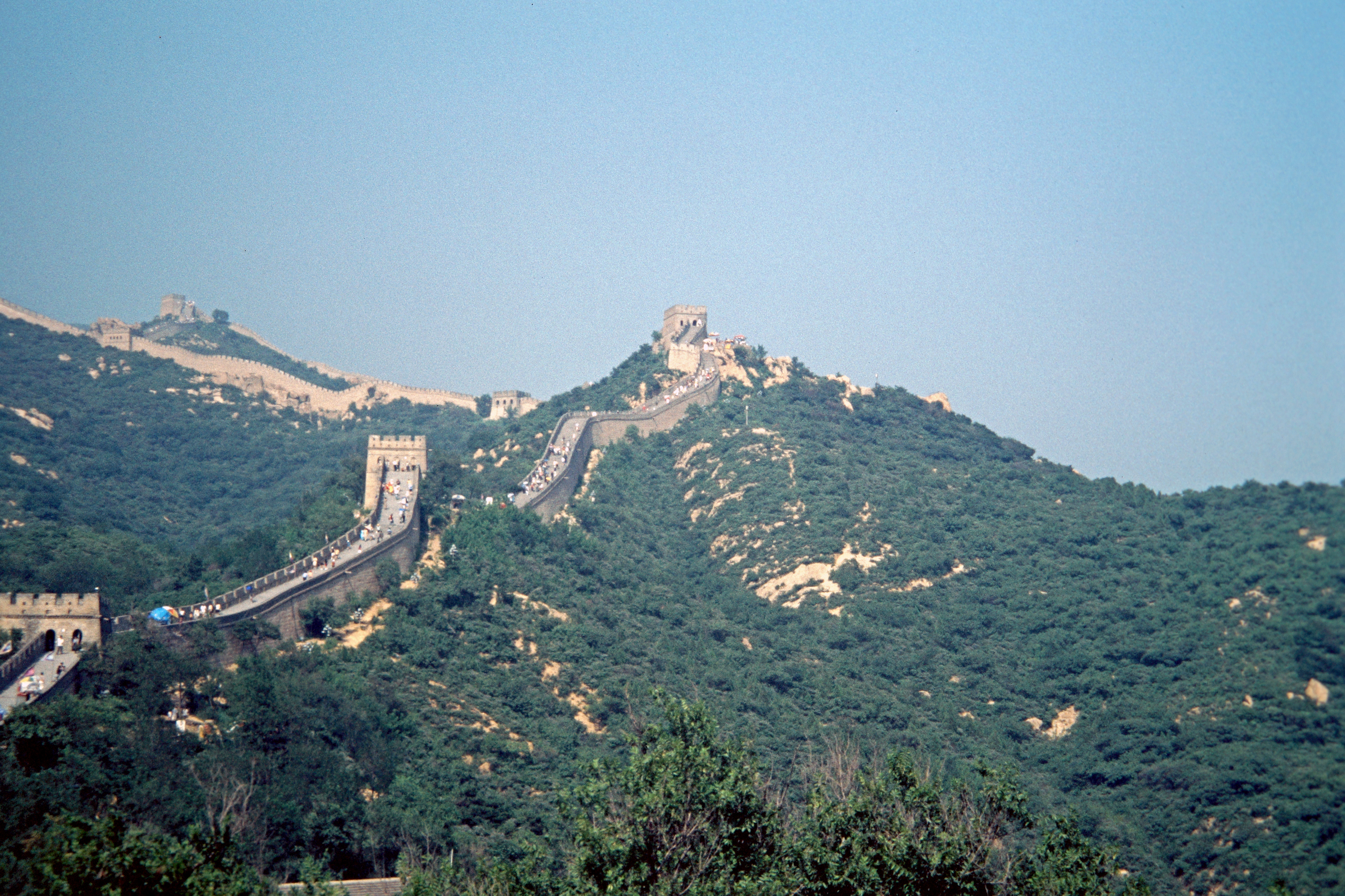 An der Großen Mauer bei Badaling