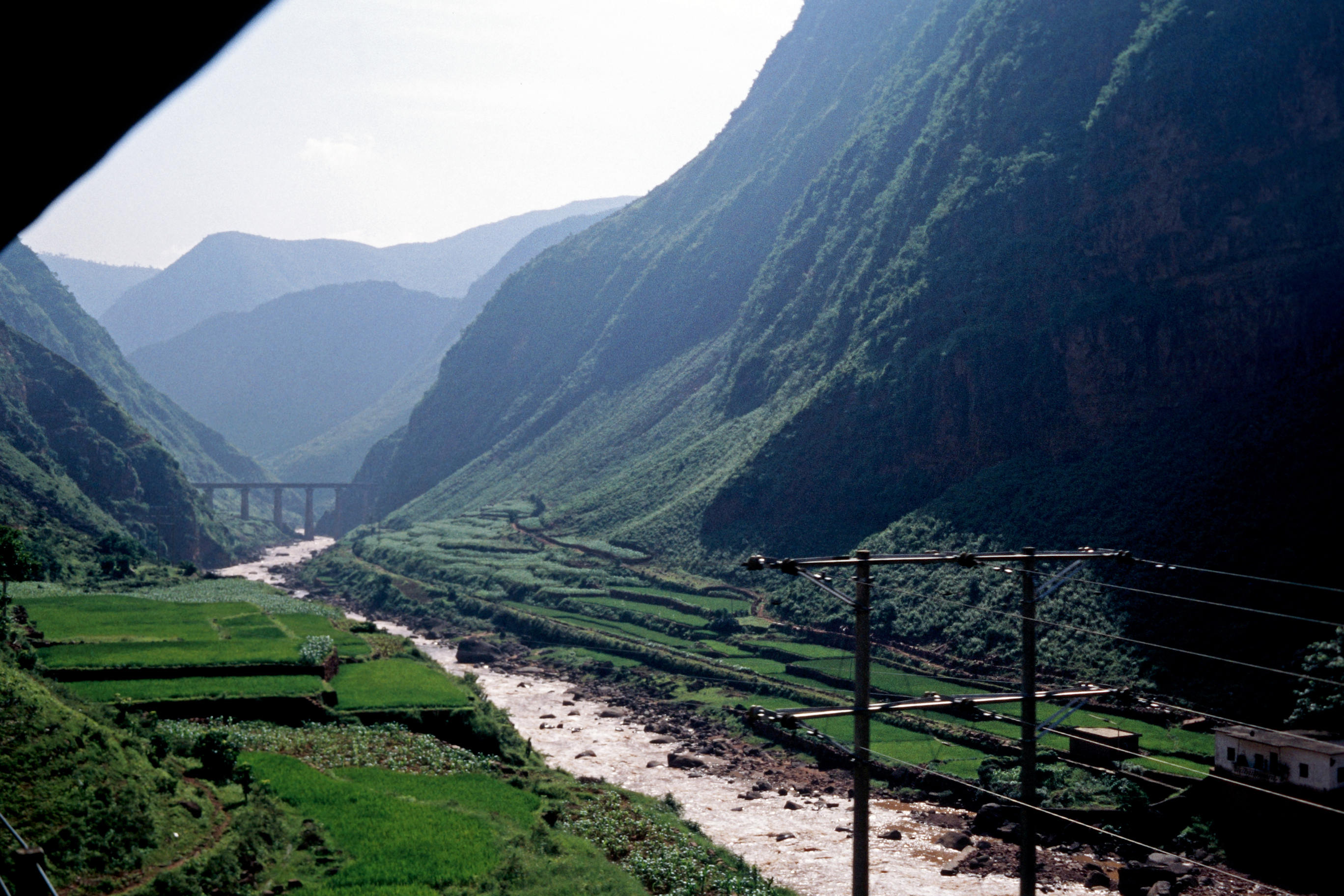 Zugfahrt von Chengdu nach Kunming