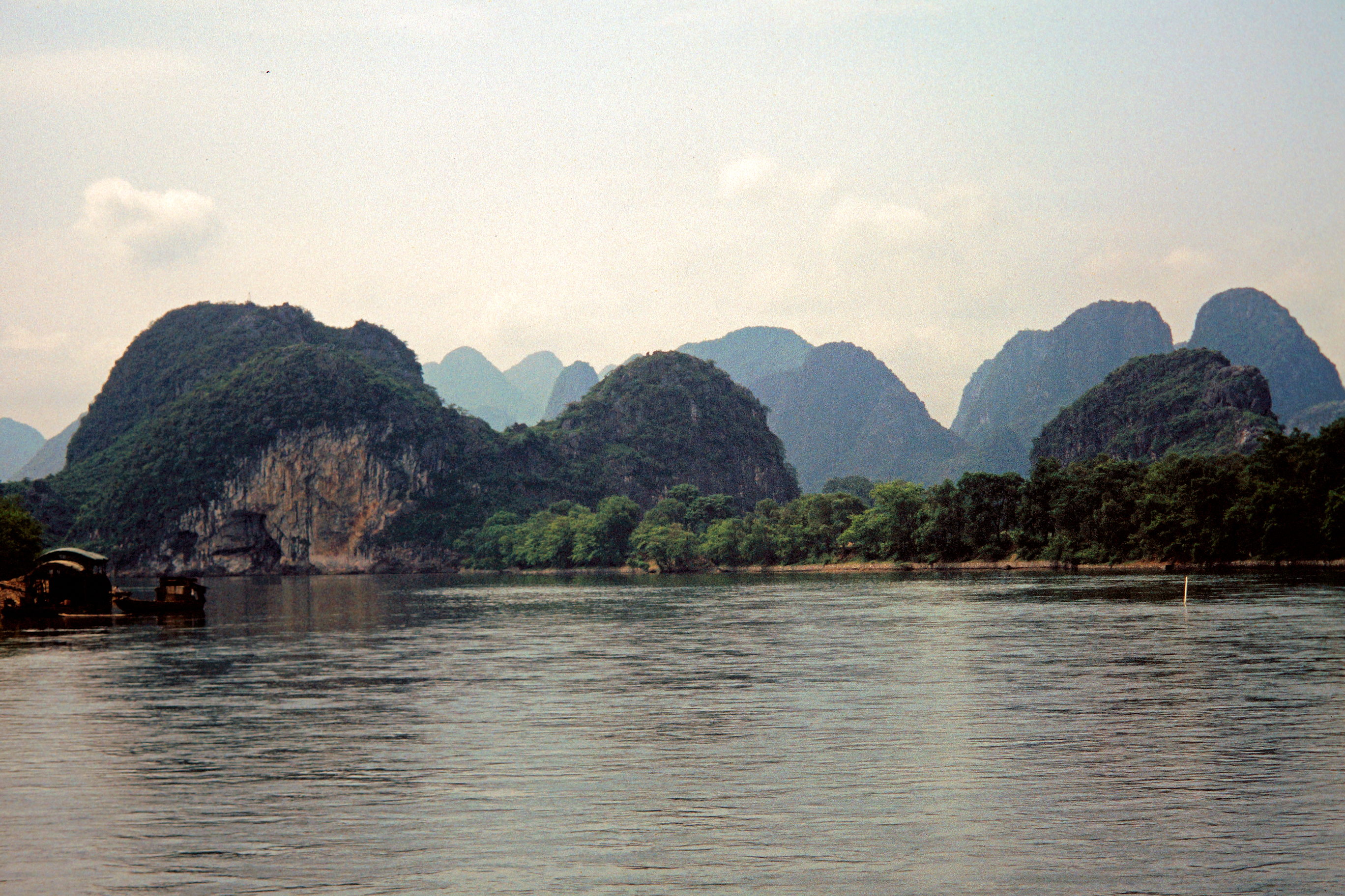 Fahrt auf dem Li Jiang