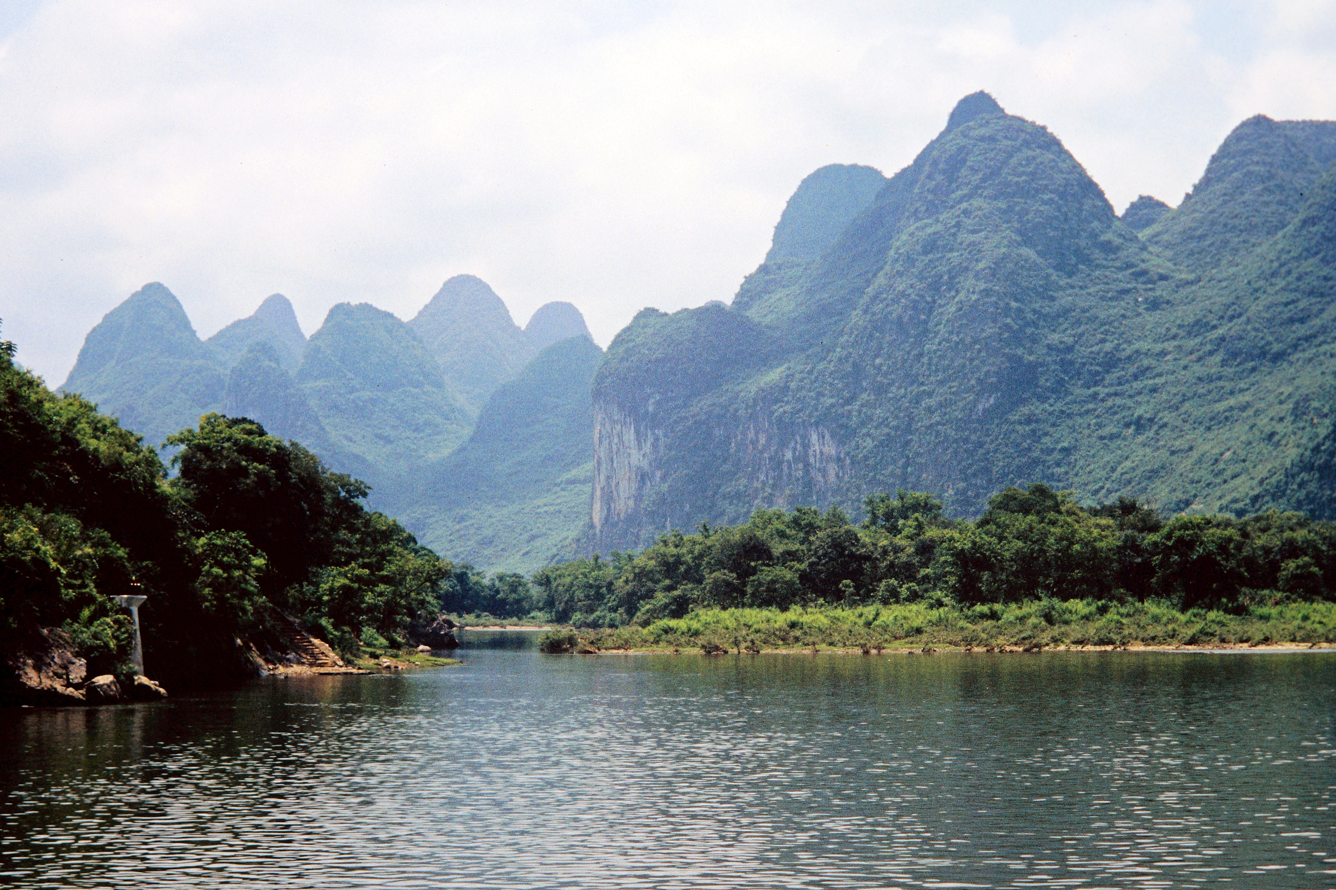 Fahrt auf dem Li Jiang