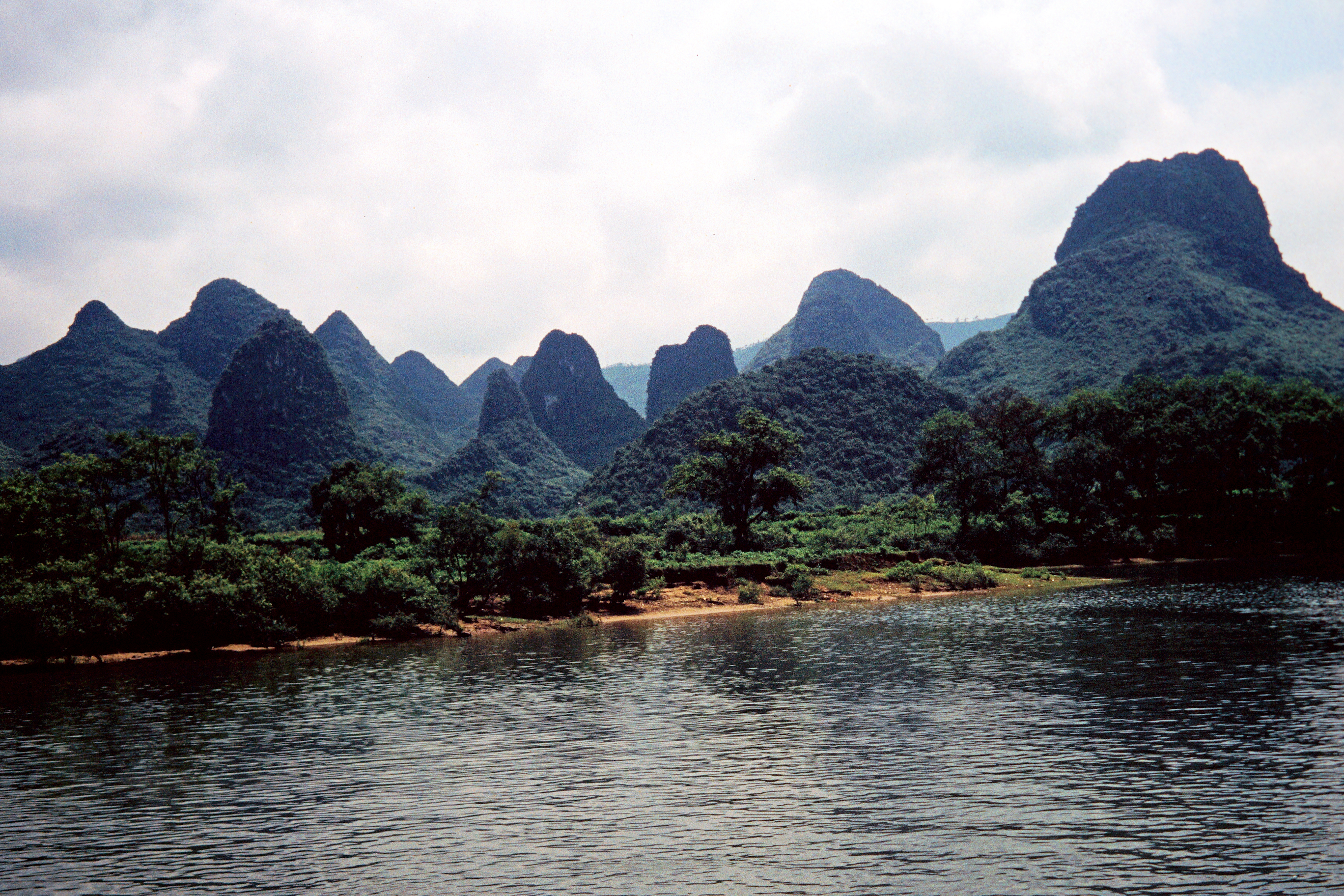 Fahrt auf dem Li Jiang