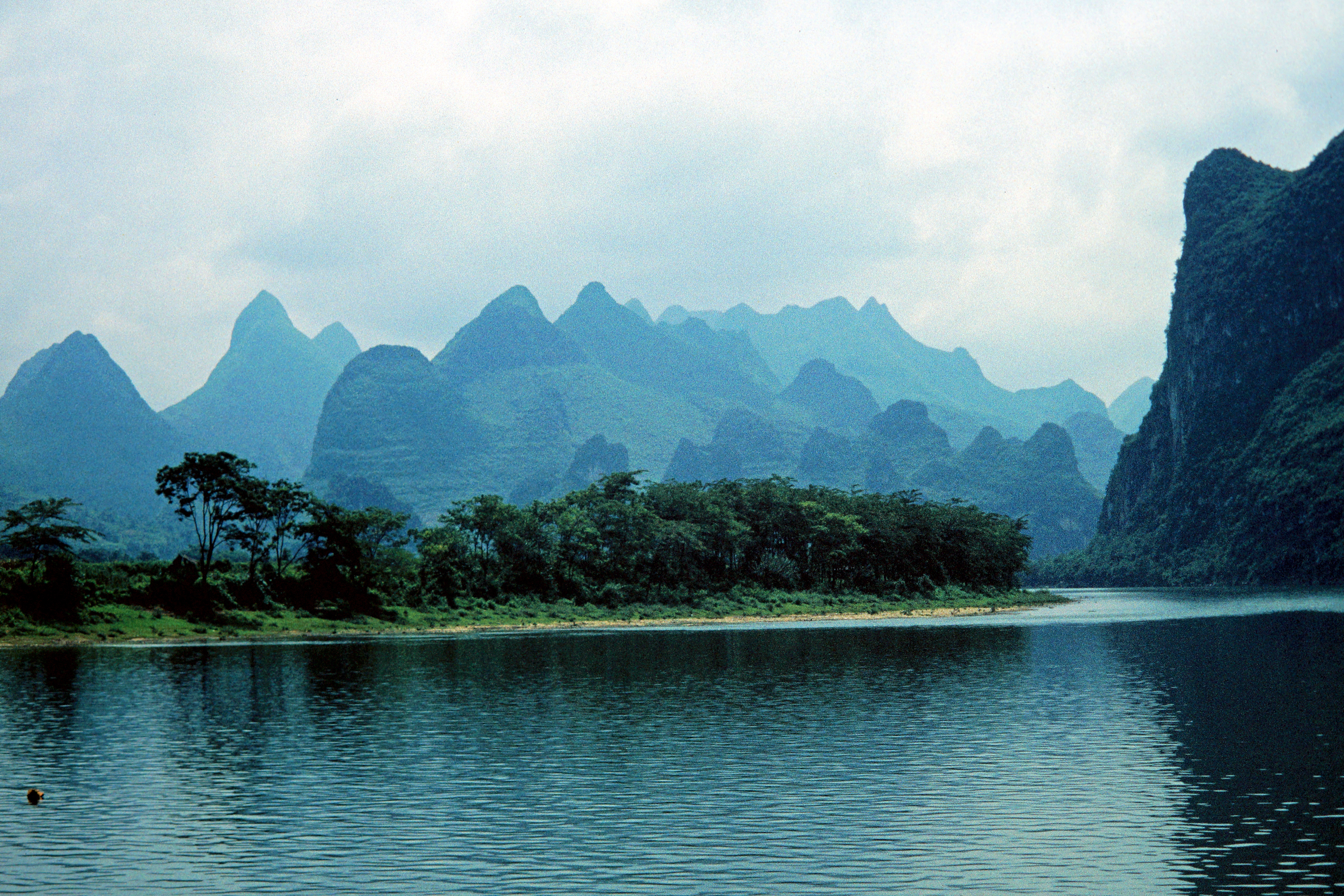 Fahrt auf dem Li Jiang