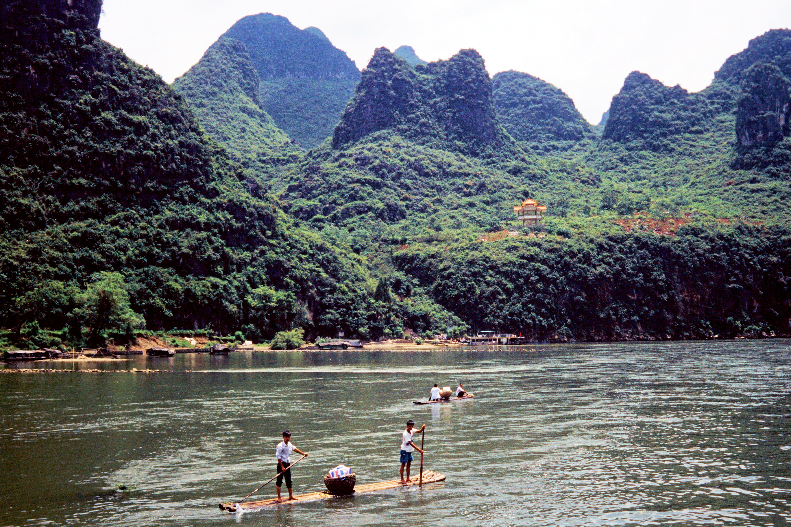 Fahrt auf dem Li Jiang