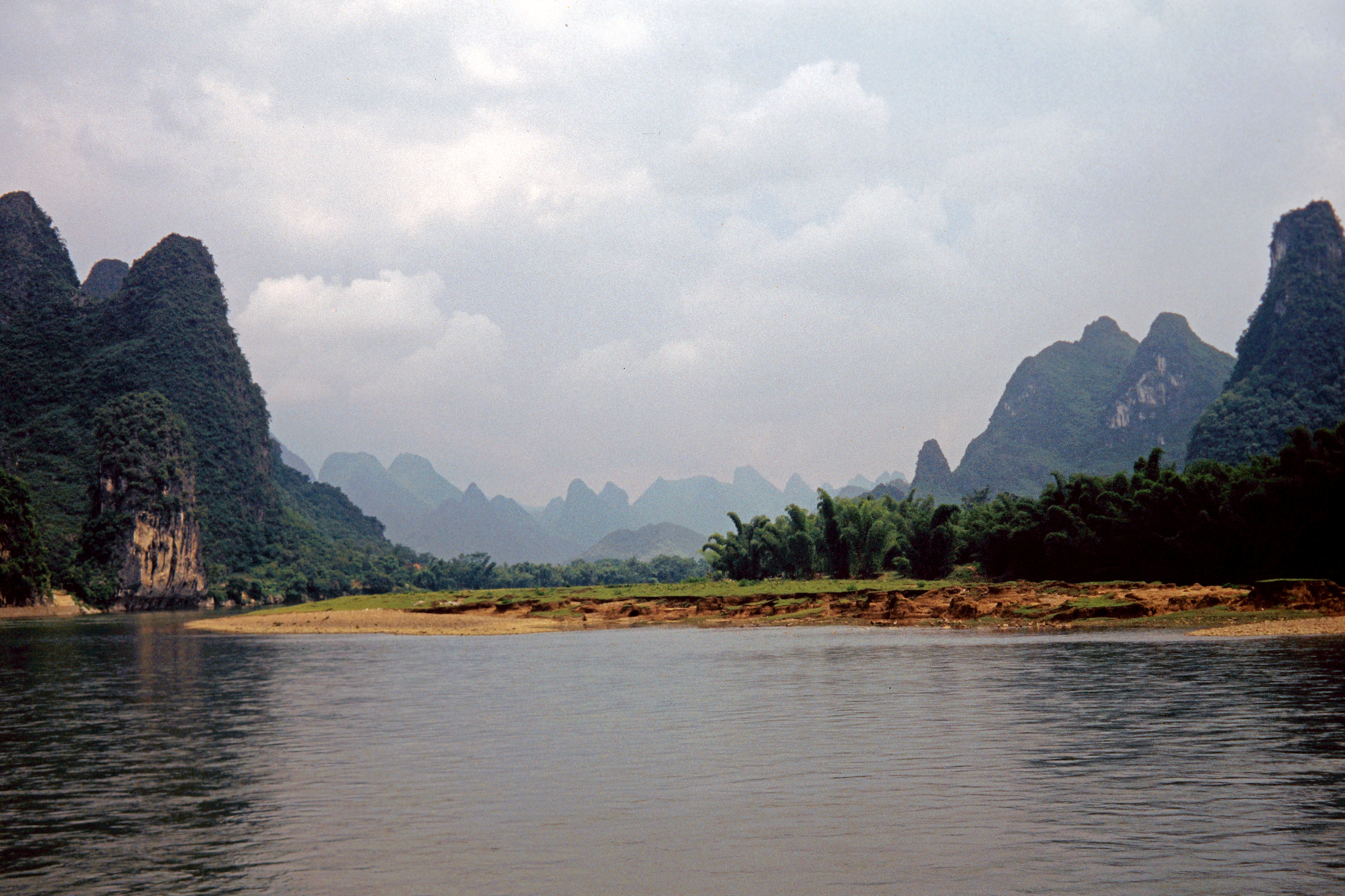 Fahrt auf dem Li Jiang