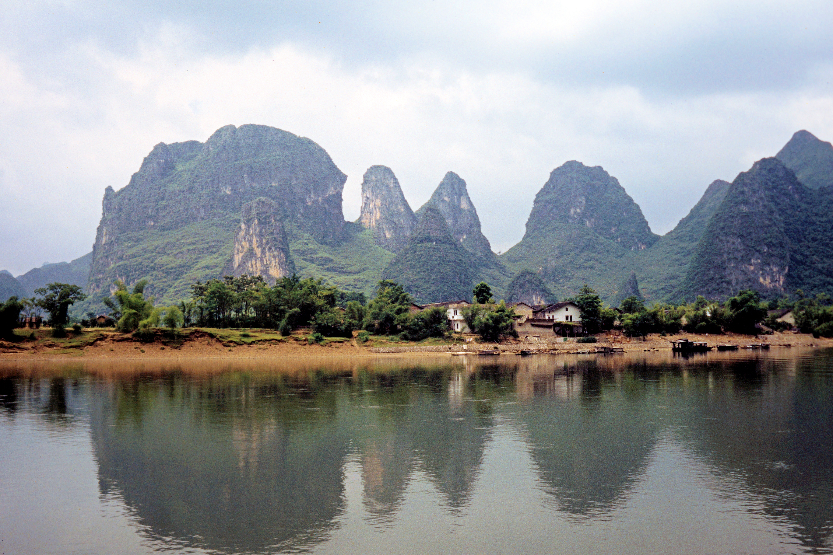 Fahrt auf dem Li Jiang