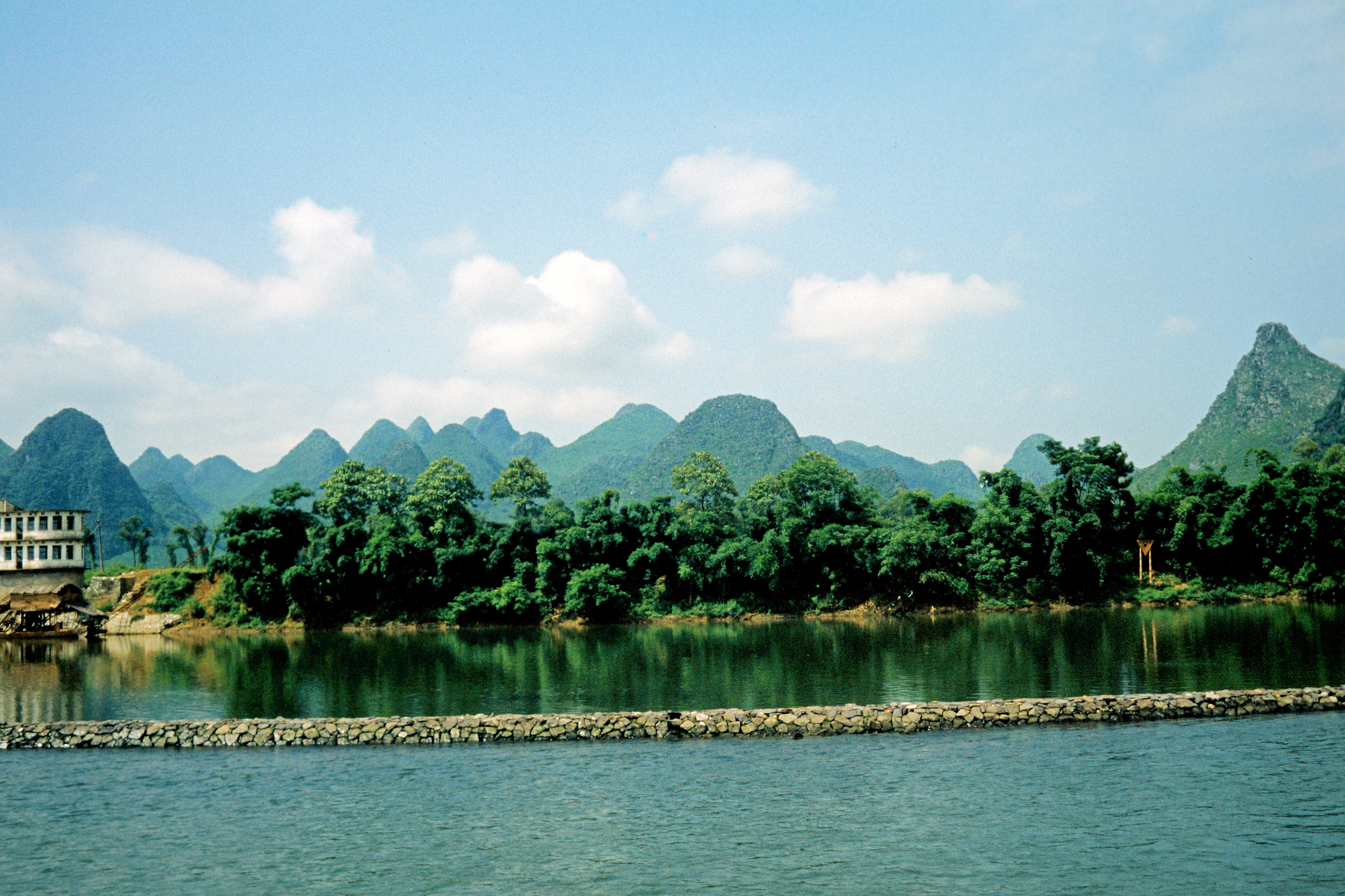 Fahrt auf dem Li Jiang