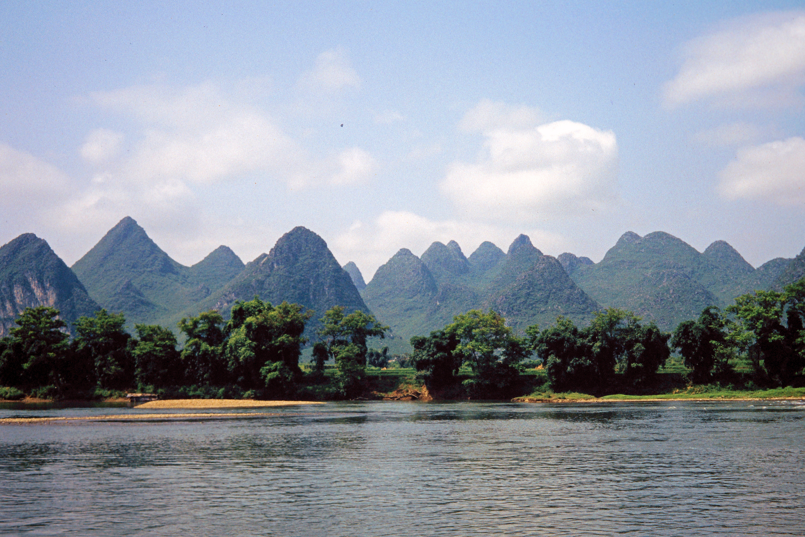 Fahrt auf dem Li Jiang