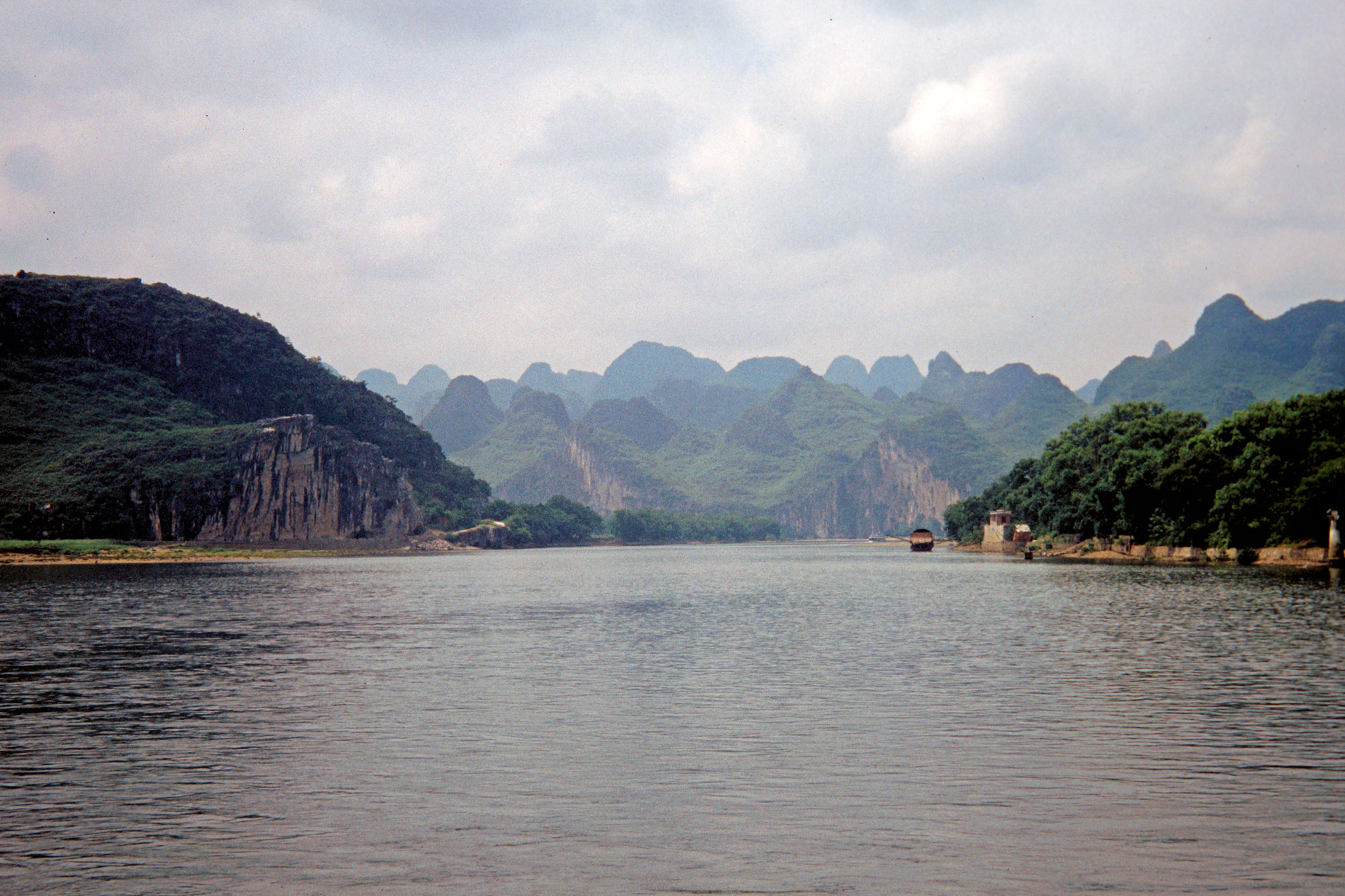 Fahrt auf dem Li Jiang