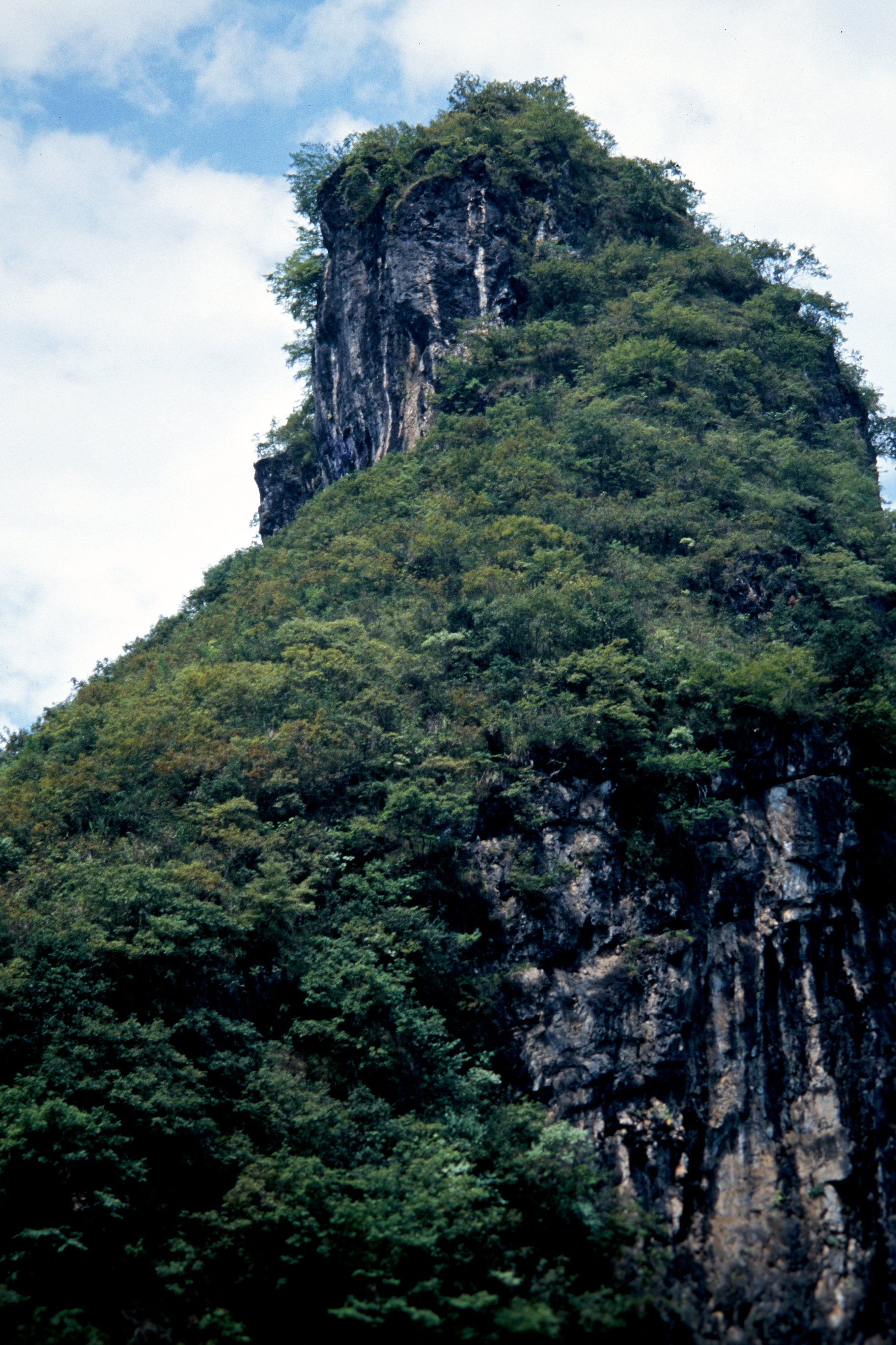 Fahrt auf dem Fluss Wu Yang