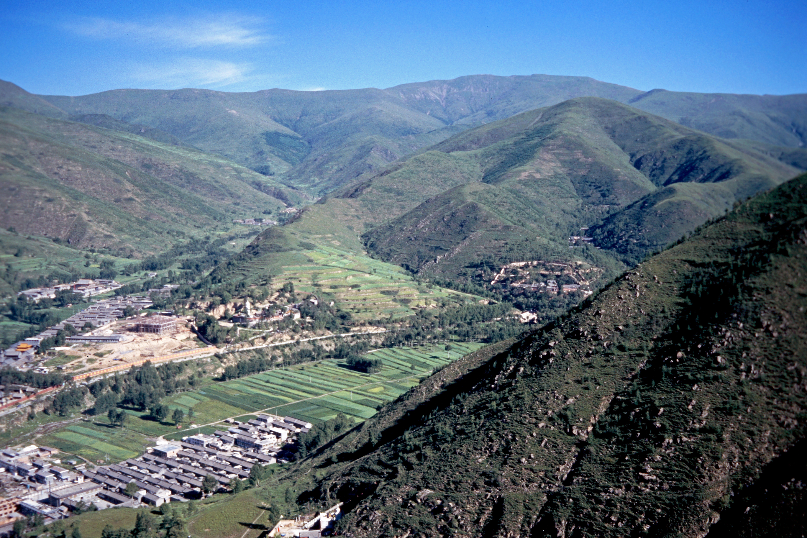 Landschaft im Wu Tai Shan