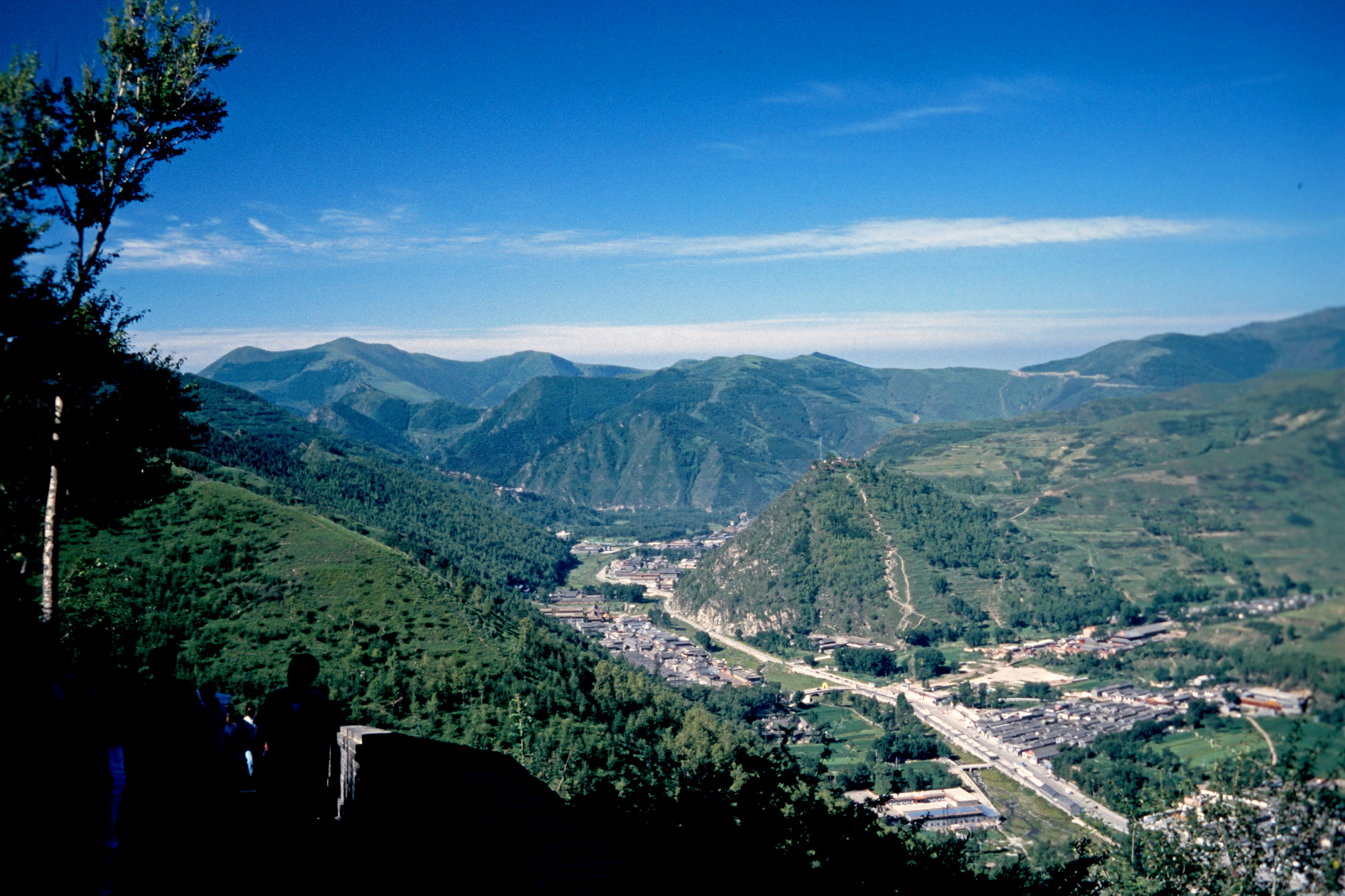 Landschaft im Wu Tai Shan