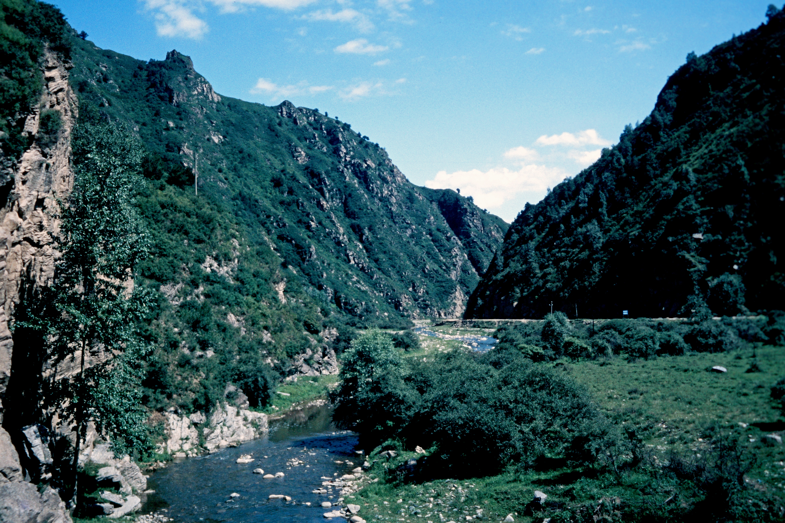 Landschaft im Wu Tai Shan