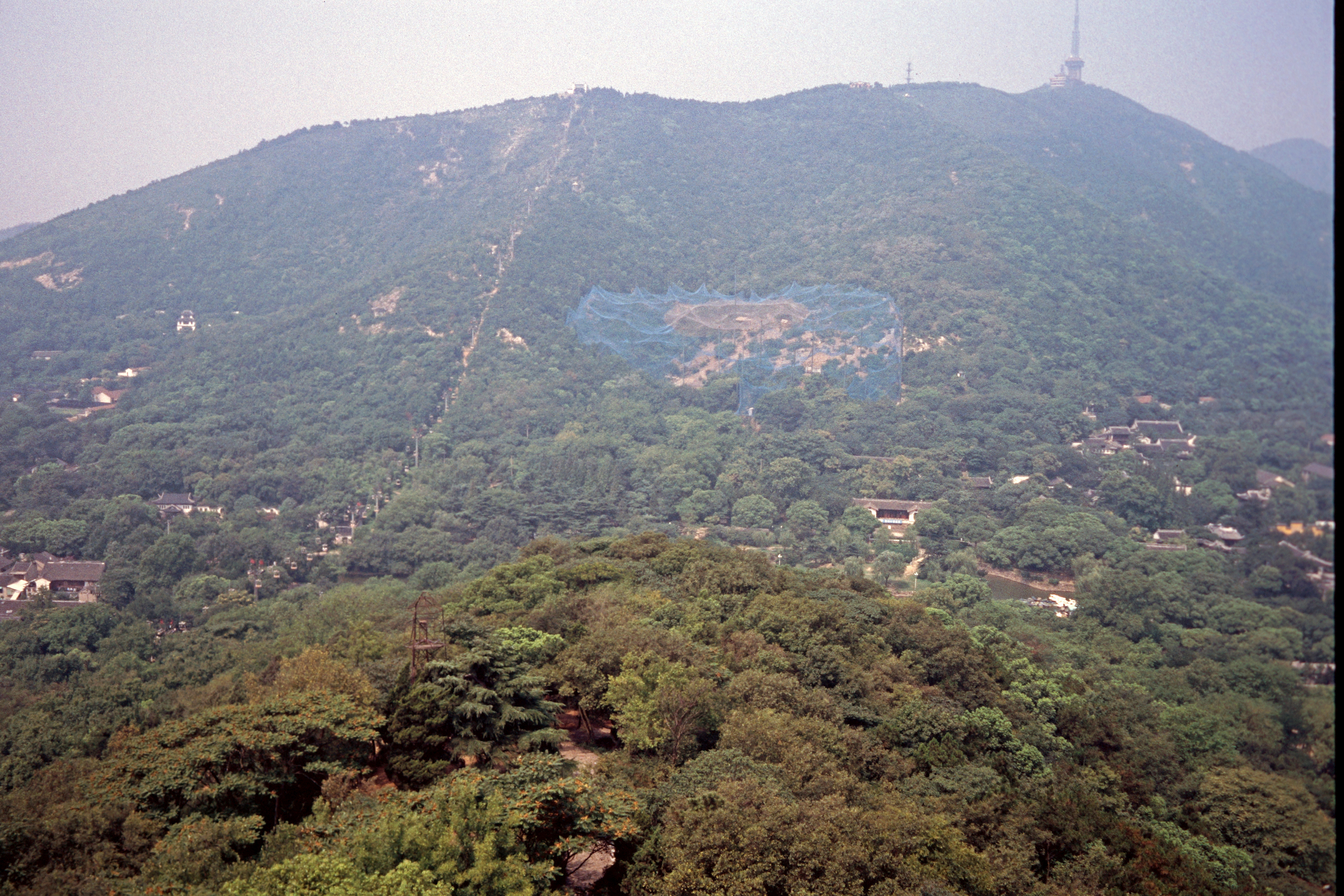 Blick auf den San Mao Shan