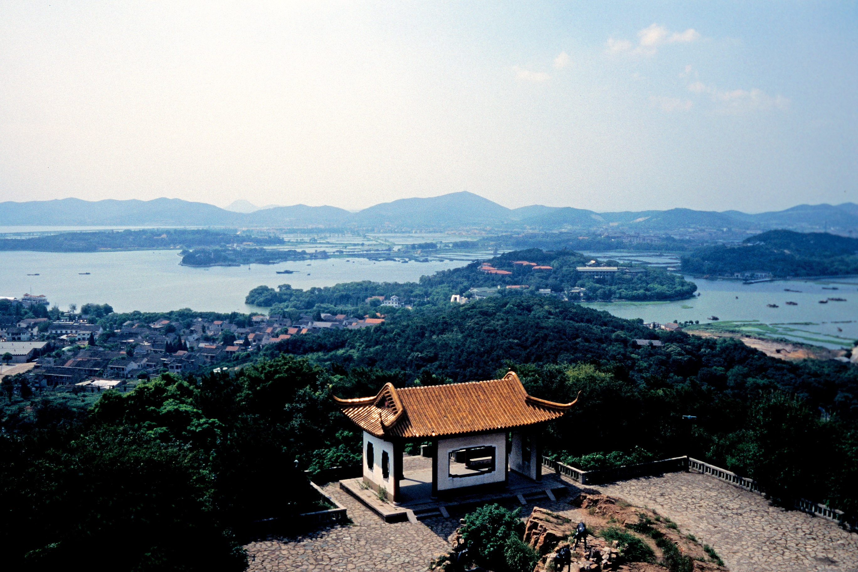 Shu Tian Ge (Pavillon, der sich zum Himmel erstreckt)–Blick von oben