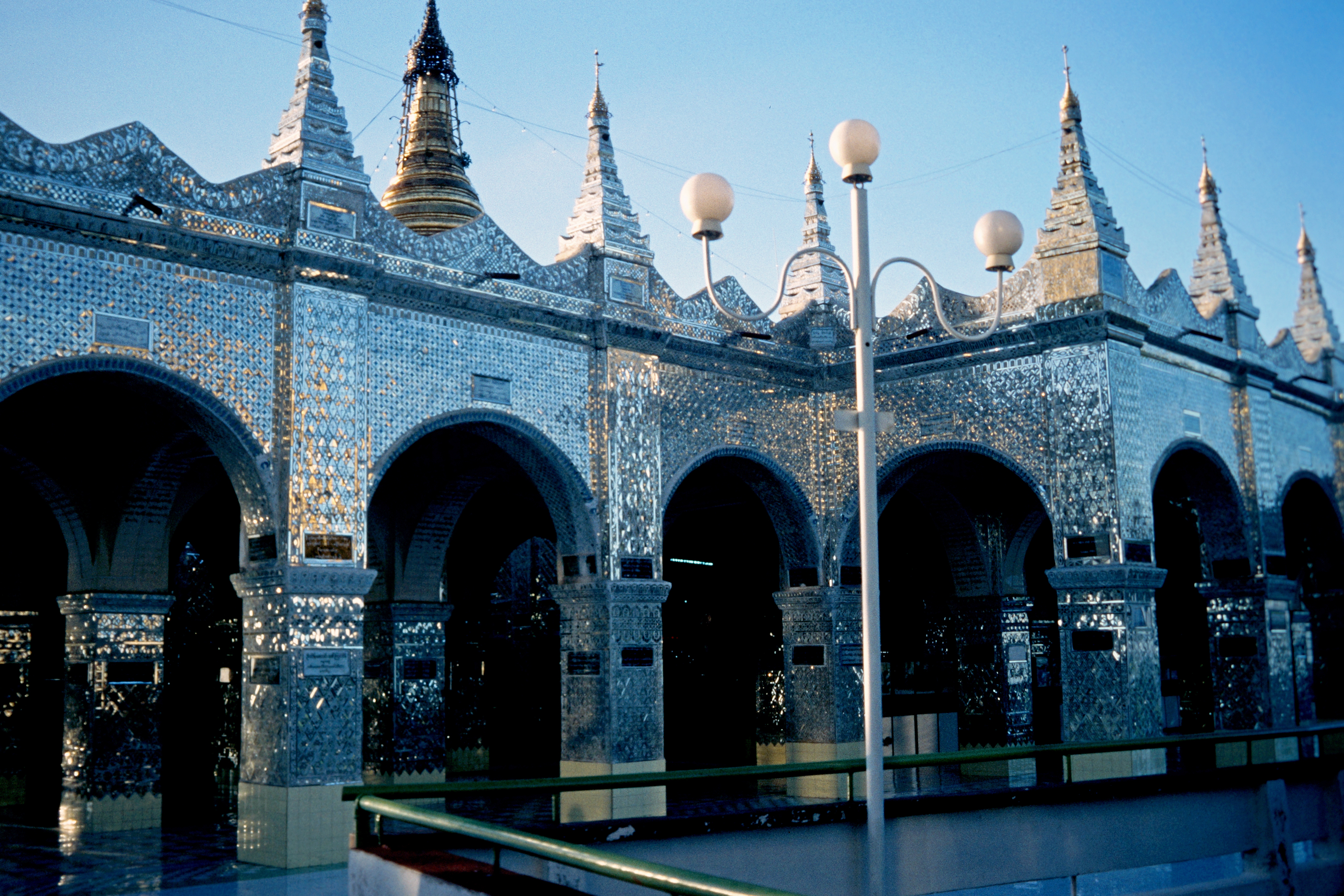 Abend auf dem Mandalay Hill