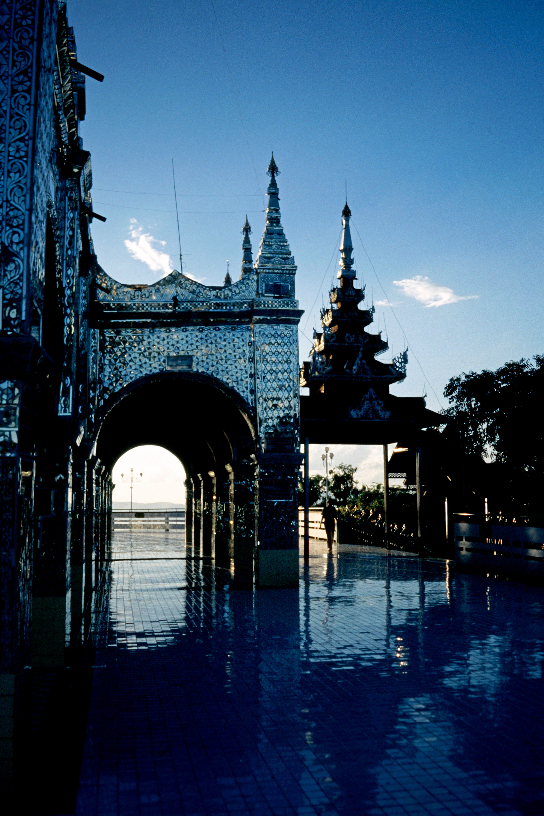 Abend auf dem Mandalay Hill